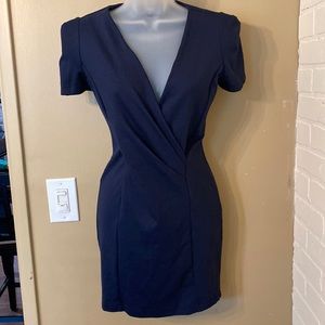 Foreign Exchange Navy Dress